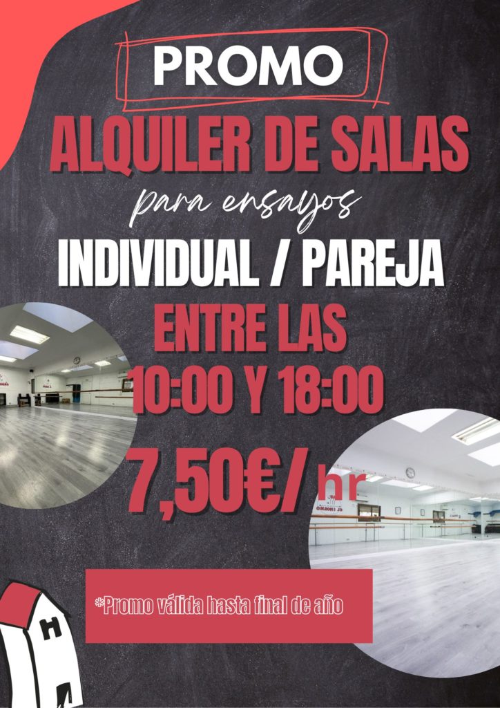 PROMOCIÓN ALQUIER SALAS DE ENSAYO
